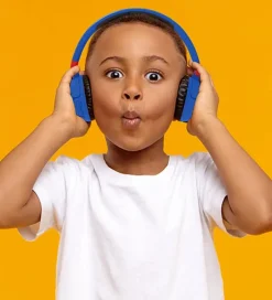 Høretelefoner*OTL Høretelefoner - Super Mario - On-Ear Kids - Wireless - Blå/R