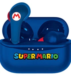 Høretelefoner*OTL Høretelefoner - Super Mario - TWS - In-Ear - Blå