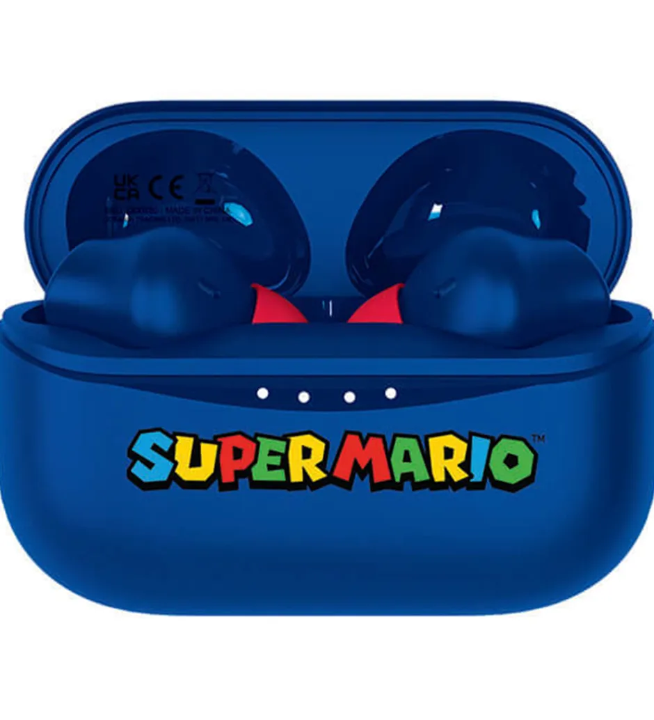 Høretelefoner*OTL Høretelefoner - Super Mario - TWS - In-Ear - Blå