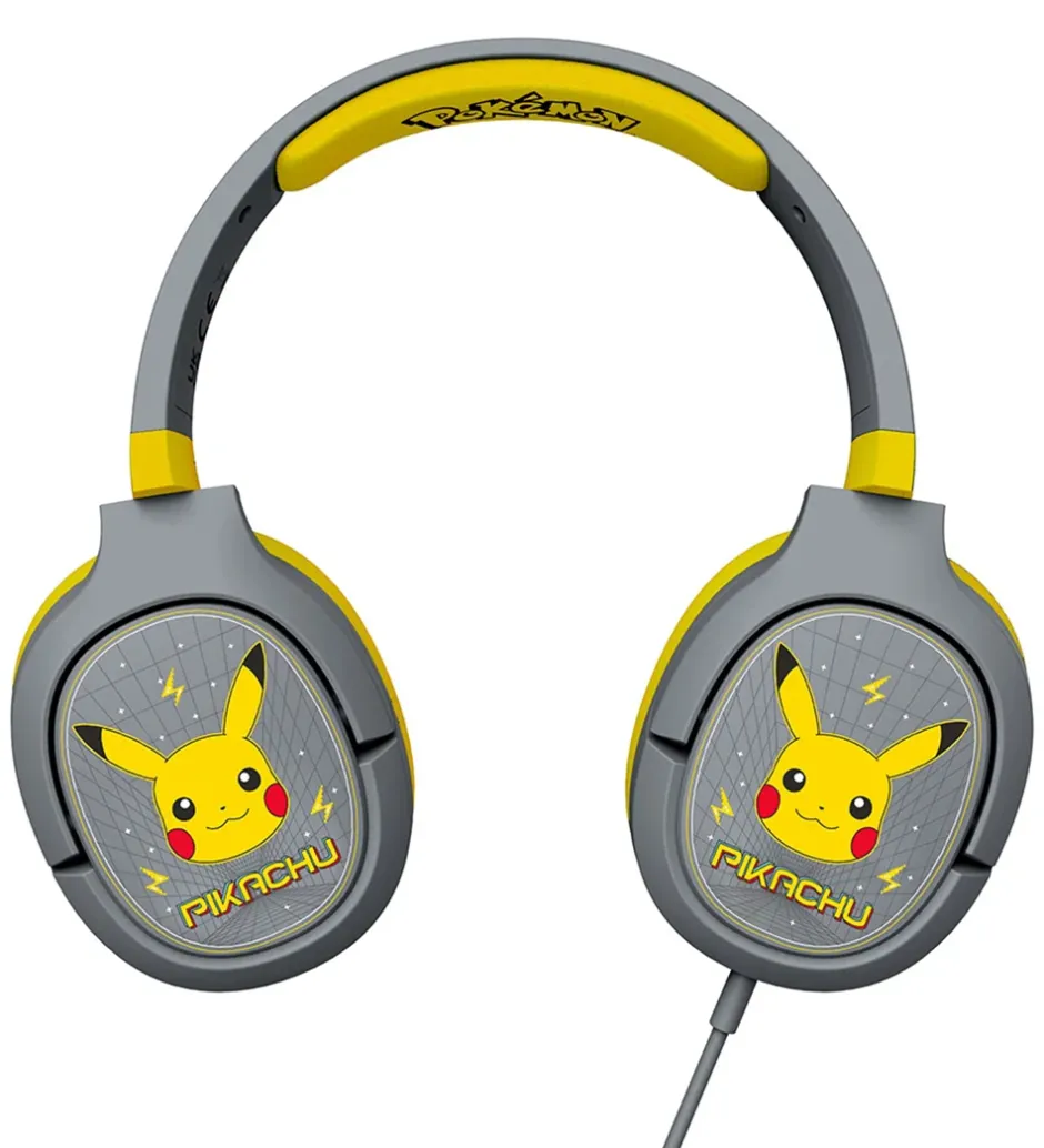 Høretelefoner*OTL Høretelefoner m. Mikrofon - Pokemon - Over-Ear - Gaming - Gr