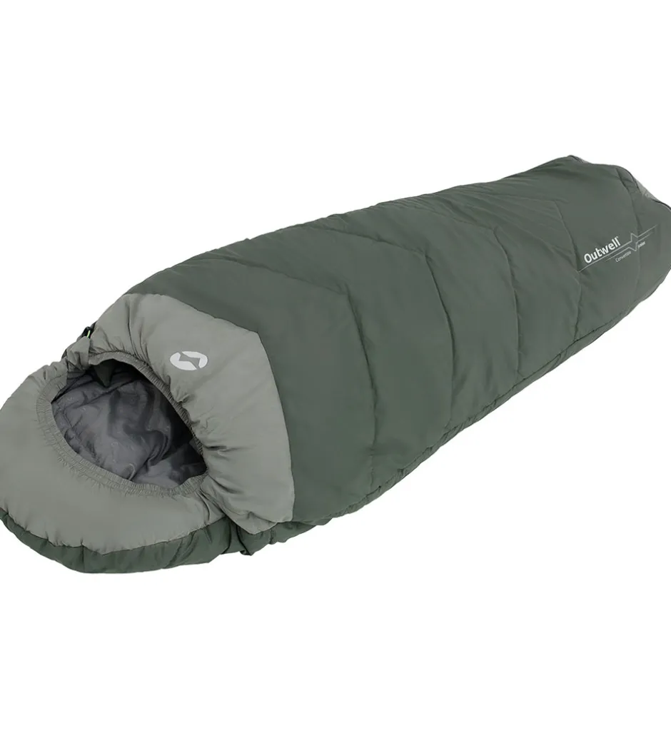 Soveposer|Outdoor*Outwell Sovepose - Convertible Junior - Dusty Green
