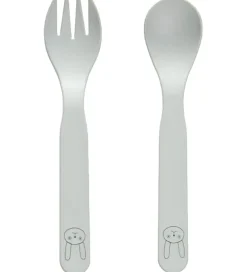 Børn OYOY Børnebestik - Bioplast - 2 Dele - Pullo - Pale Mint