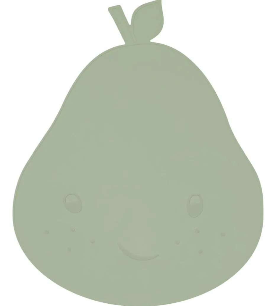 Dækkeservietter*OYOY Dækkeserviet - Silikone - Placemat - Pear