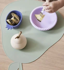 Dækkeservietter*OYOY Dækkeserviet - Silikone - Placemat - Pear