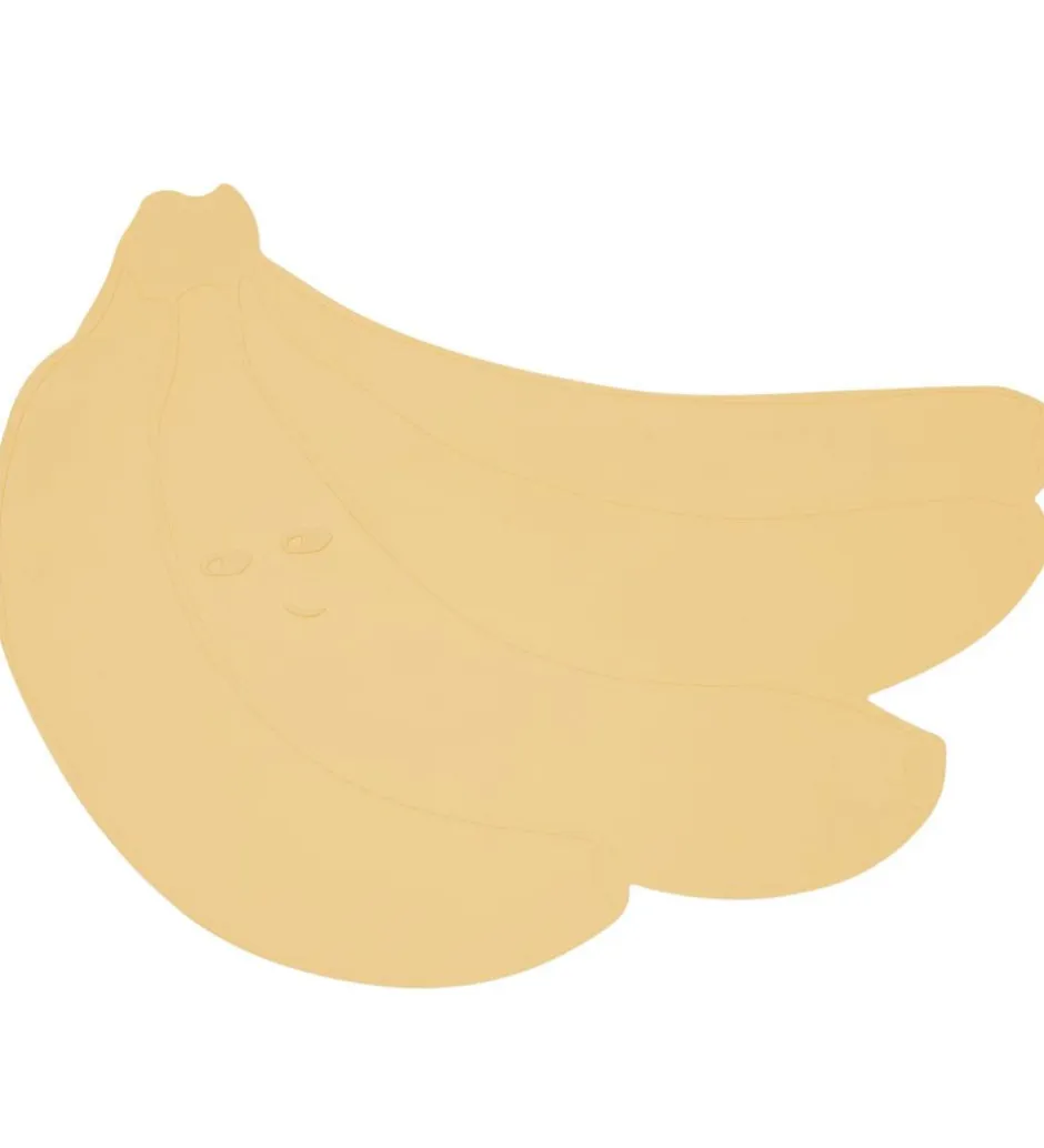 Dækkeservietter*OYOY Dækkeserviet - Silikone - Placemat - Banana