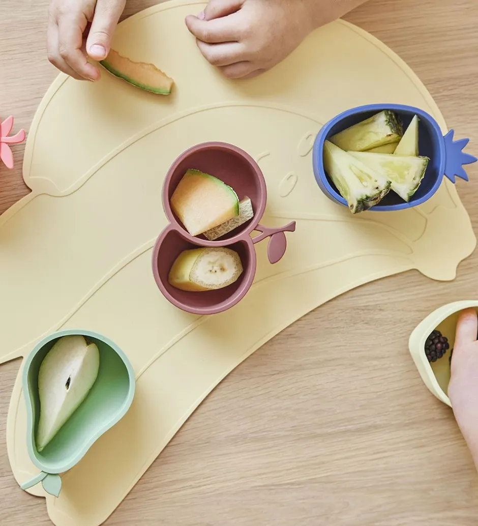 Dækkeservietter*OYOY Dækkeserviet - Silikone - Placemat - Banana