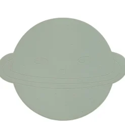 OYOY Dækkeserviet - Silikone - Planet - Pale Mint