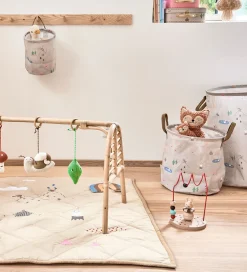 OYOY Opbevaringskurve - 2-pak - Deer & Duck - Medium - Beige