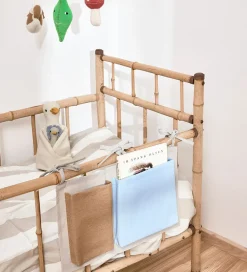 Sengelommer|Opbevaring*OYOY Sengelomme - Saga - Blue/Clay