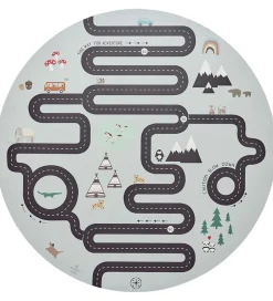 Gulvtæpper*OYOY Stoleunderlag - 112 cm - Adventure Chair & Playmat