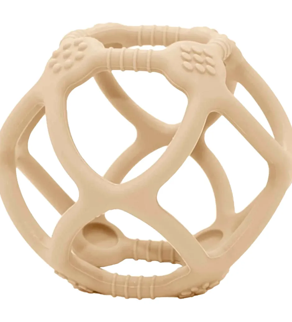 Bideringe*Petit Monkey Bidebold - Silikone - Honey Peach