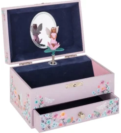 Smykkeskrin|Smykker*Petit Monkey Musikbox Fairy Dragon - Blue Bird Of Hapiness