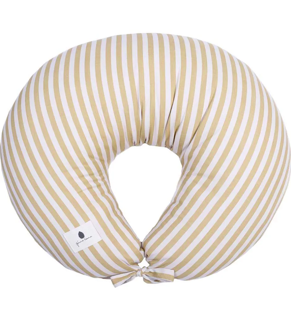 Pine Cone Ammepude - Kapok - Nora - Mustard Stripe