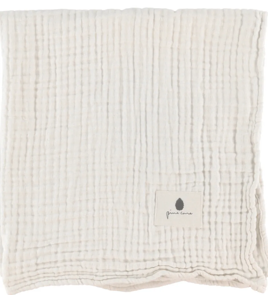 Babysvøb*Pine Cone Babysvøb - 120x120 cm - Kadera - Cream