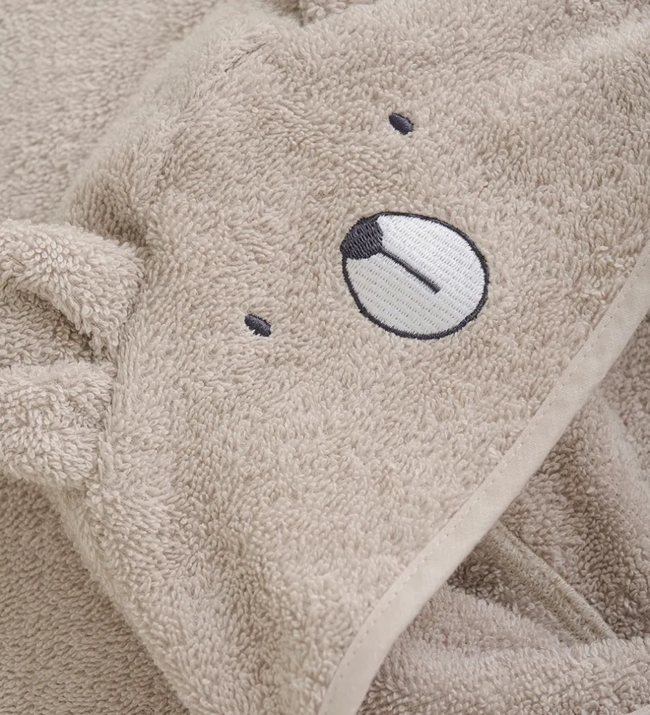 Pippi Baby Badeponcho - Dove