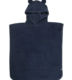 Babyhåndklæde- Og Poncho|Håndklæder*Pippi Baby Badeponcho - Dress Blues
