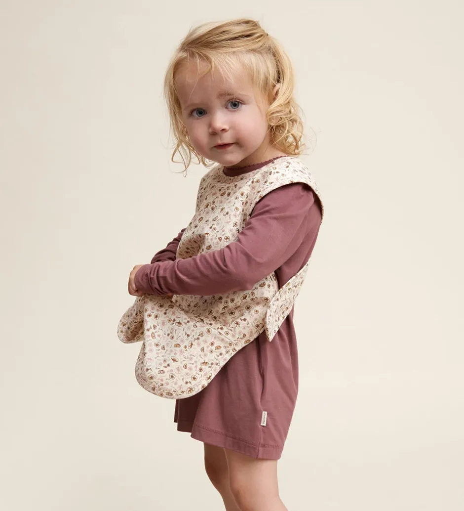 Forklæder*Pippi Baby Forklæde - Misty Rose