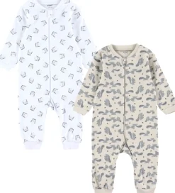 Børn Pippi Baby Heldragter - Natdragter - 2-pak - Rainy Day