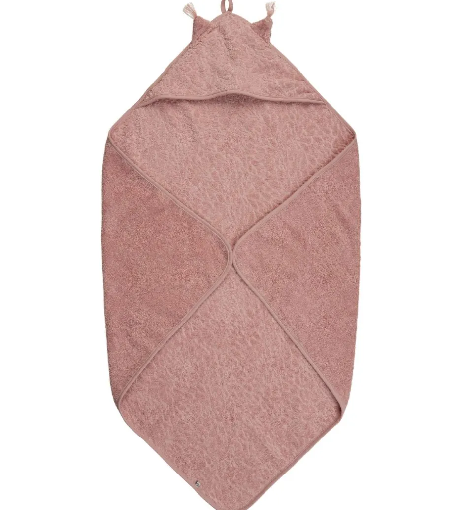 Pippi Baby håndklæde - 83x83 cm - Misty Rose