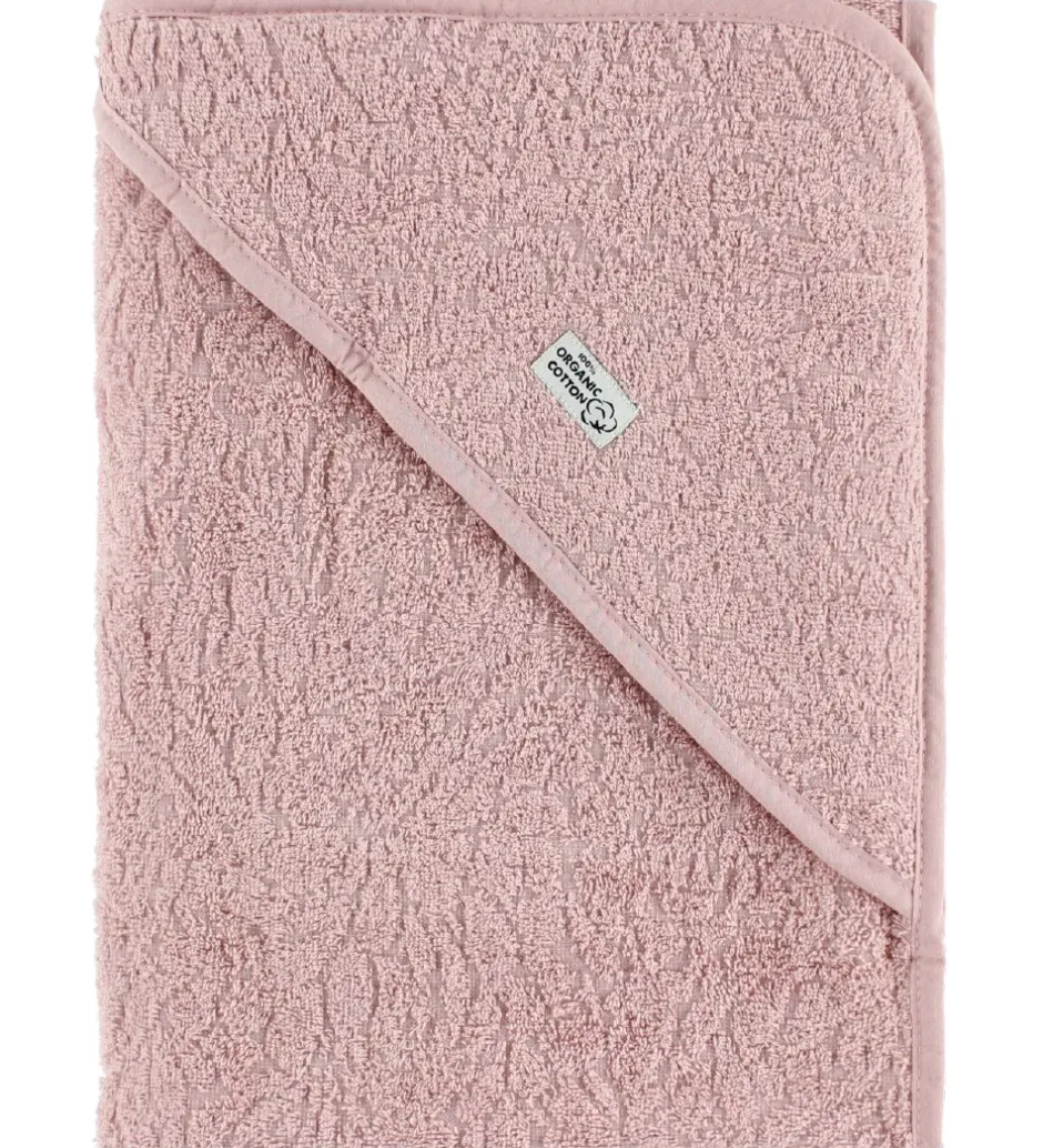 Babyhåndklæde- Og Poncho*Pippi Baby håndklæde - 83x83 cm - Rosa