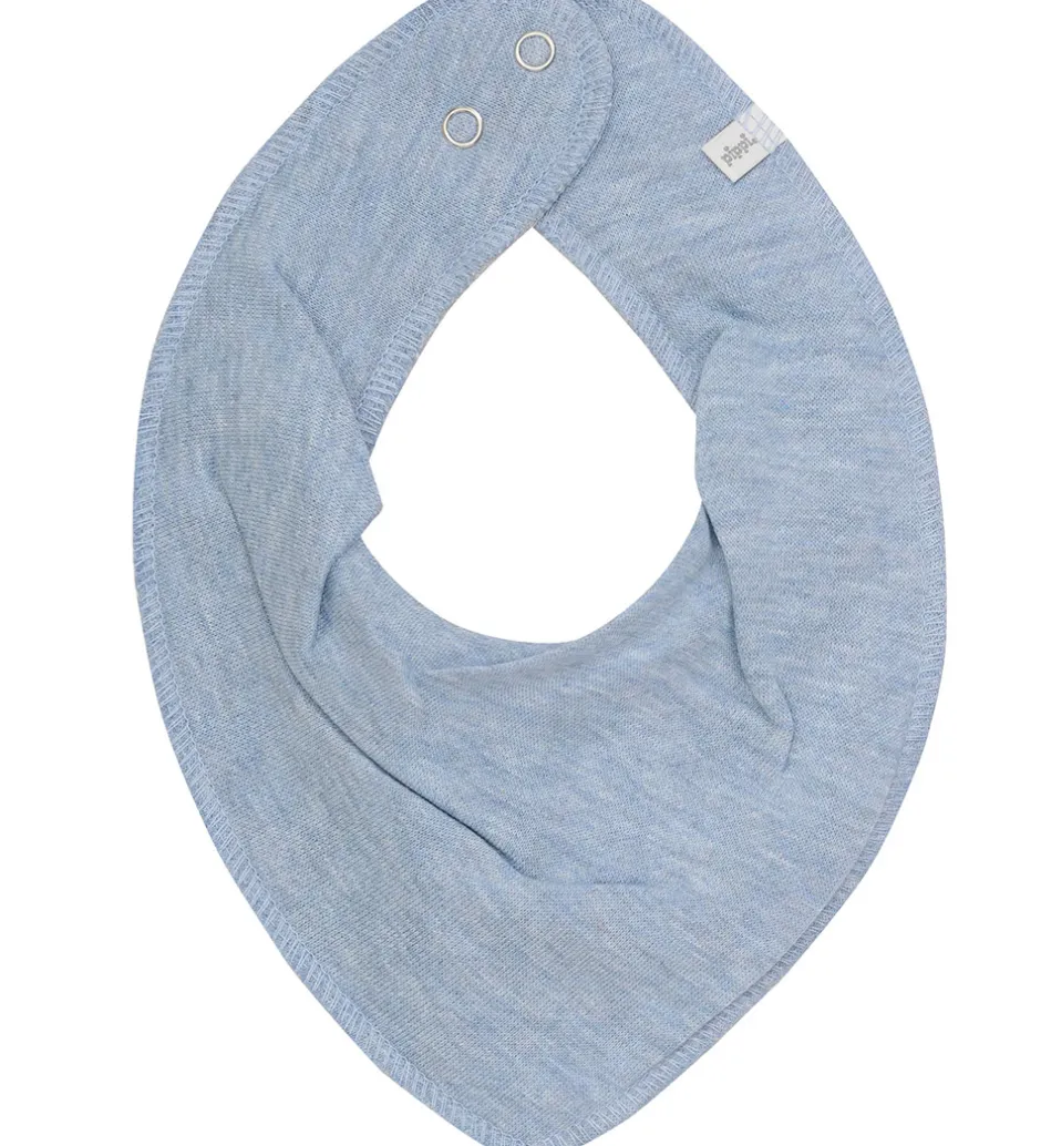 Savlesmække*Pippi Baby Pippi Savlesmæk - Spids - Blue Fog