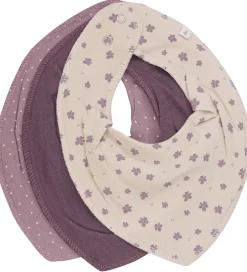 Savlesmække*Pippi Baby Pippi Savlesmække - Spids - 3-pak - Elderberry
