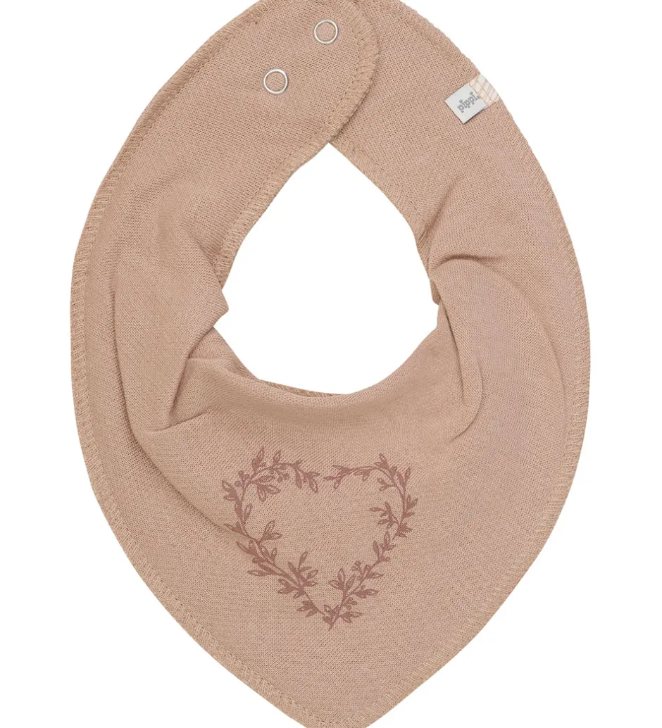 Savlesmække*Pippi Baby Pippi Savlesmække - Spids - 3-pak - Burlwood