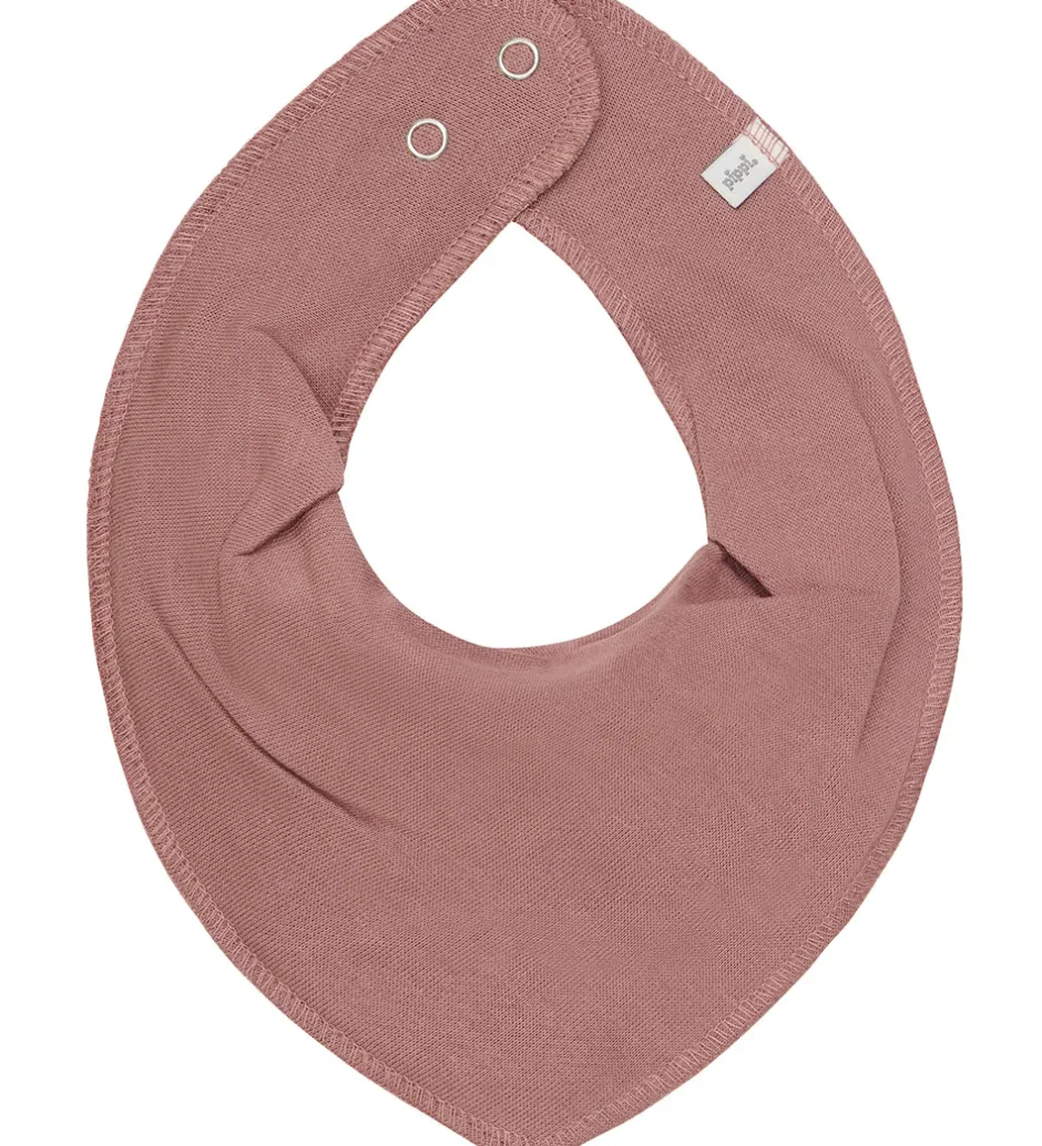 Savlesmække*Pippi Baby Pippi Savlesmække - Spids - 3-pak - Burlwood
