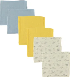 Stofbleer*Pippi Baby Pippi Stofbleer - 6 pak - 65x65 cm - Snapdragon