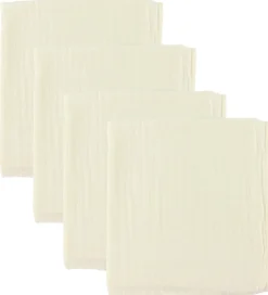 Pippi Baby Pippi Stofbleer - 4 pak - 65x65 cm - Marshmallow White