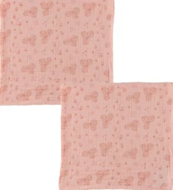 Stofbleer*Pippi Baby Pippi Stofbleer - 6 pak - 65x65 cm - Veiled Rose