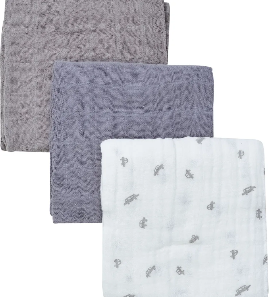 Pippi Baby Pippi Stofbleer - 3-pak - 65x65 cm - Tradewinds