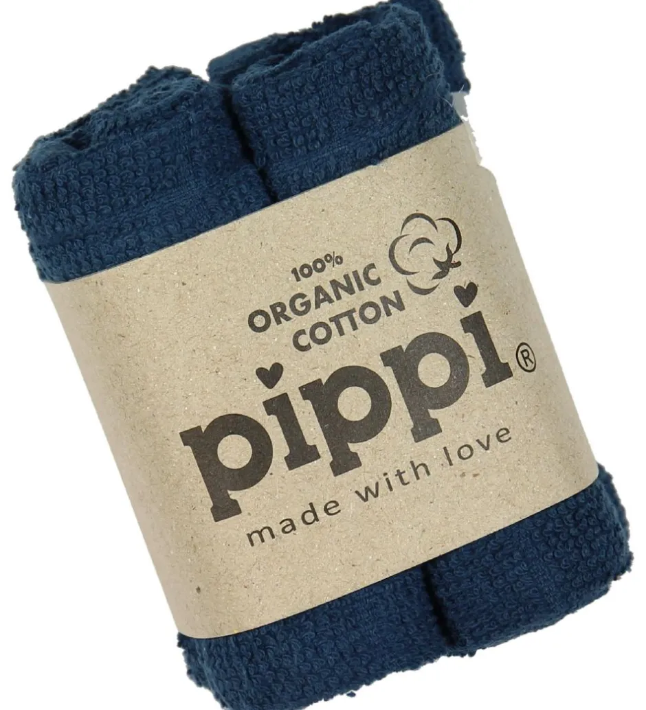 Pippi Baby Pippi Vaskeklude - 4-pak - Navy