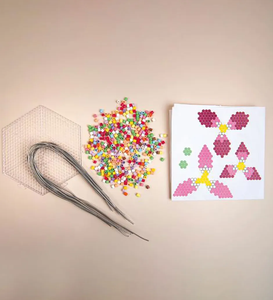 Playbox Perlesæt - 5000 stk. - Blomster