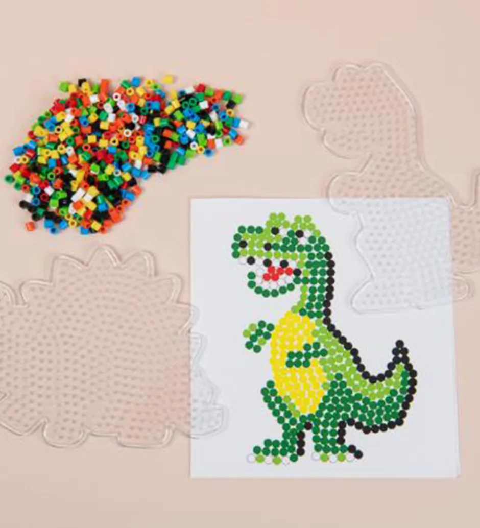 Perler|Kreativ Leg*Playbox Perlesæt - 2000 stk. - Dinosaurer
