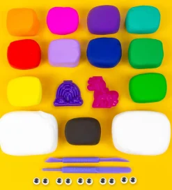 Modellervoks|Kreativ Leg*Play-Doh Modellervoks - Air Dry Clay - 13-pak - Variety Kit