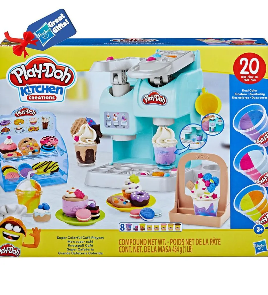 Modellervoks*Play-Doh Modellervoks - Kitchen Creations - Super Colorful Café