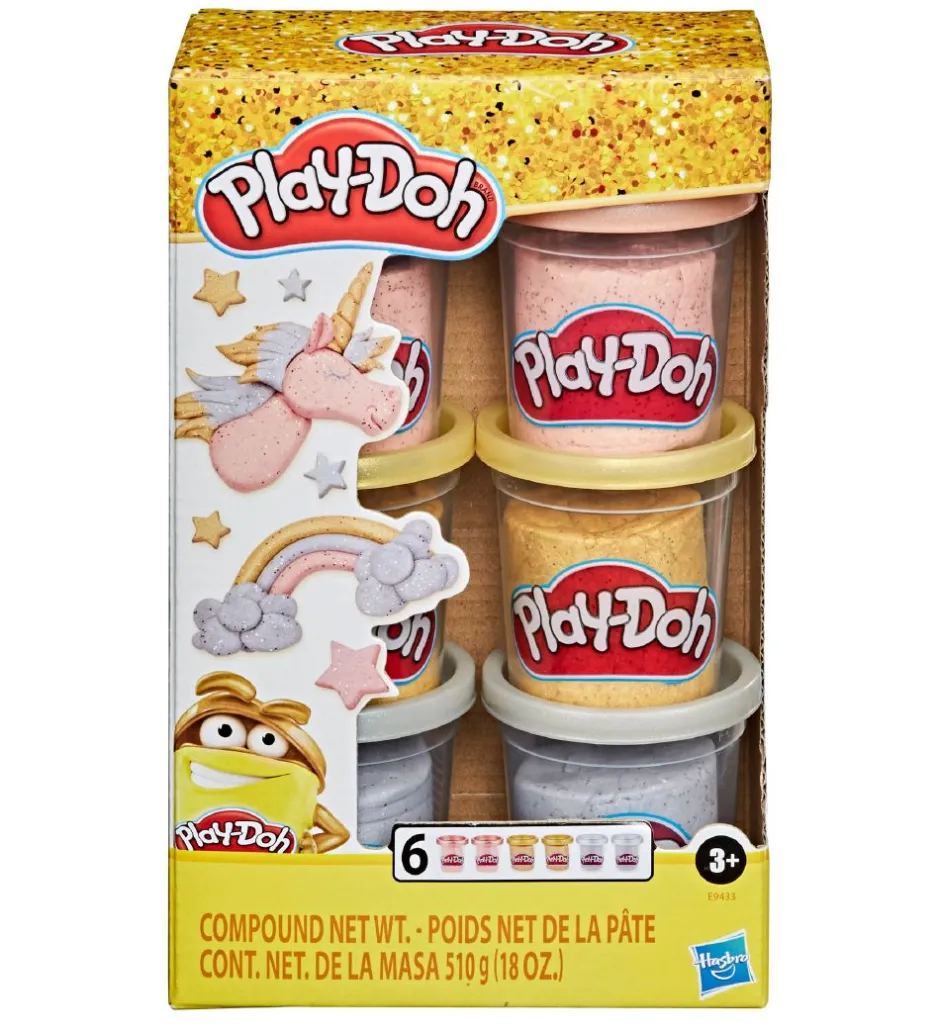 Modellervoks*Play-Doh Modellervoks - Metallics
