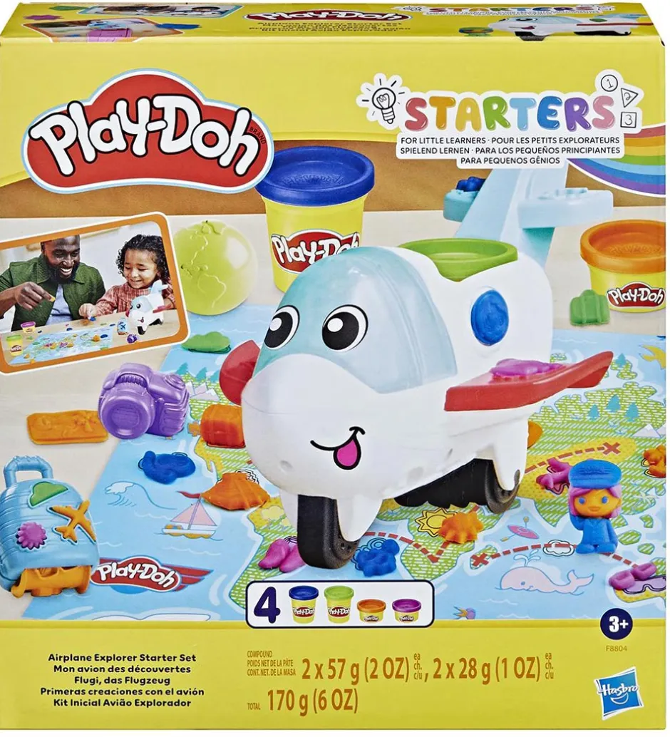 Modellervoks*Play-Doh Modellervoks - Starters - Airplane Explorer