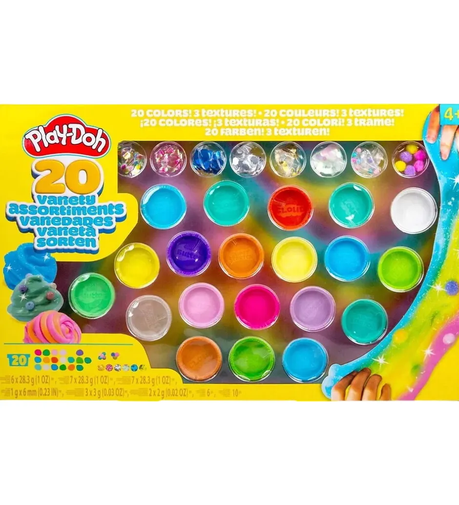 Slim*Play-Doh Slim - Mix & Play Variety - 20-pak