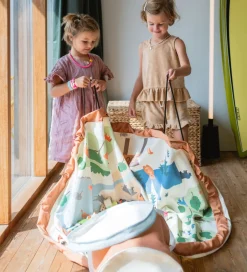 Legetæpper Og Legegulve|Babylegetøj*Play&Go Legetøjstæppe/Kurv - Zoo