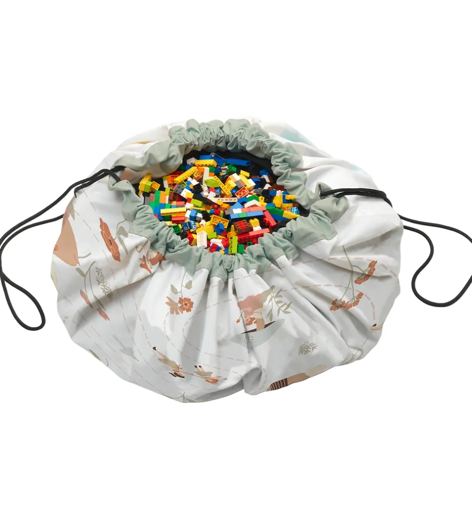 Legetæpper Og Legegulve|Babylegetøj*Play&Go Legetøjstæppe/Opbevaring - 140 cm - 2-i-1 - Fairy World