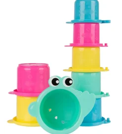 Stablelegetøj*Playgro Stablelegetøj - Croc Cups - 8 stk - Multifarvet