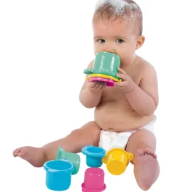Stablelegetøj*Playgro Stablelegetøj - Croc Cups - 8 stk - Multifarvet