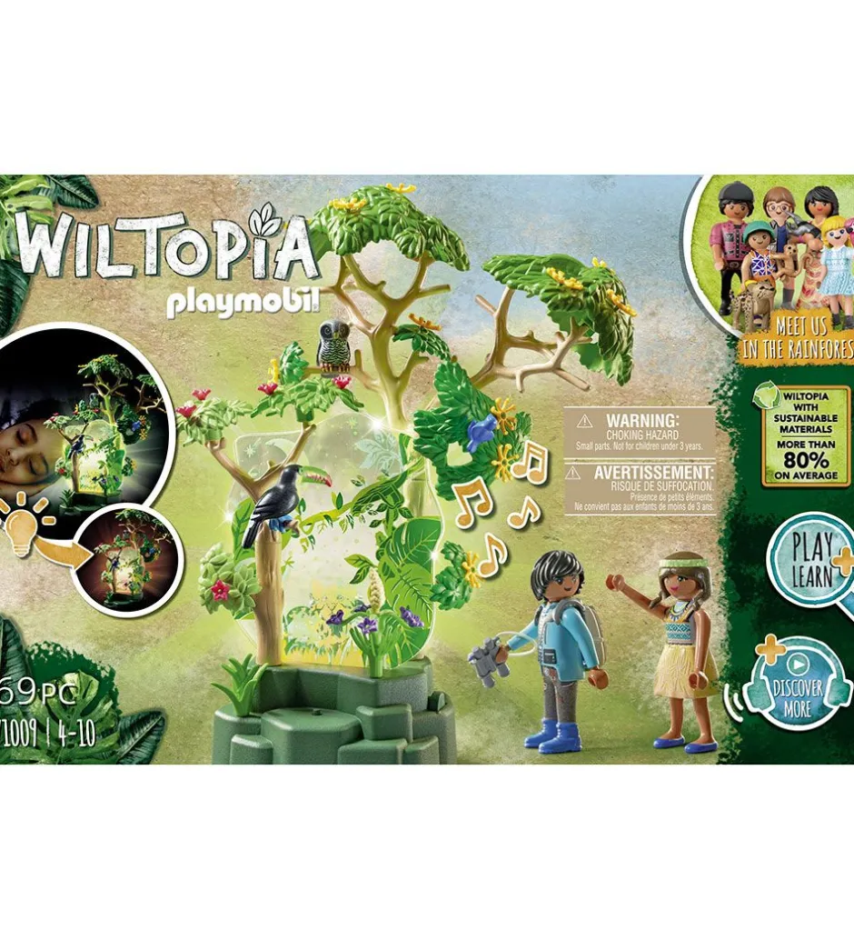 Natlamper|Lamper*Playmobil Wiltopia - Regnskovs-natlampe - 71009 - 69 Dele