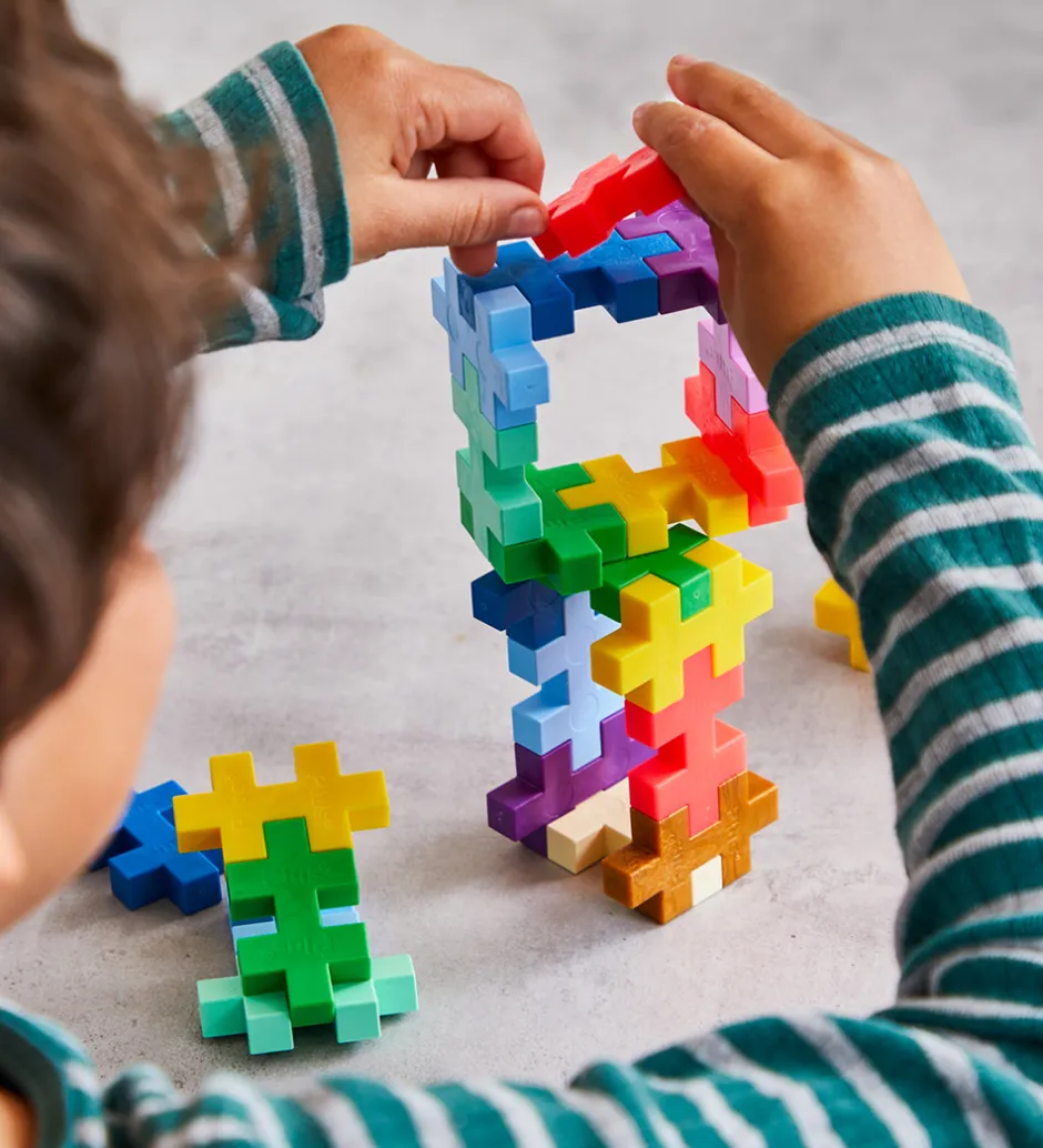 Kreativ Leg|Kreasæt*Plus-Plus Big - Learn To Build - 60 stk - Colorverse
