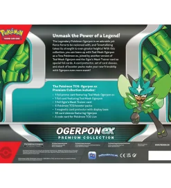 Samlekort*Pokémon Samlekort - Ogerpon ex - Premium Collection