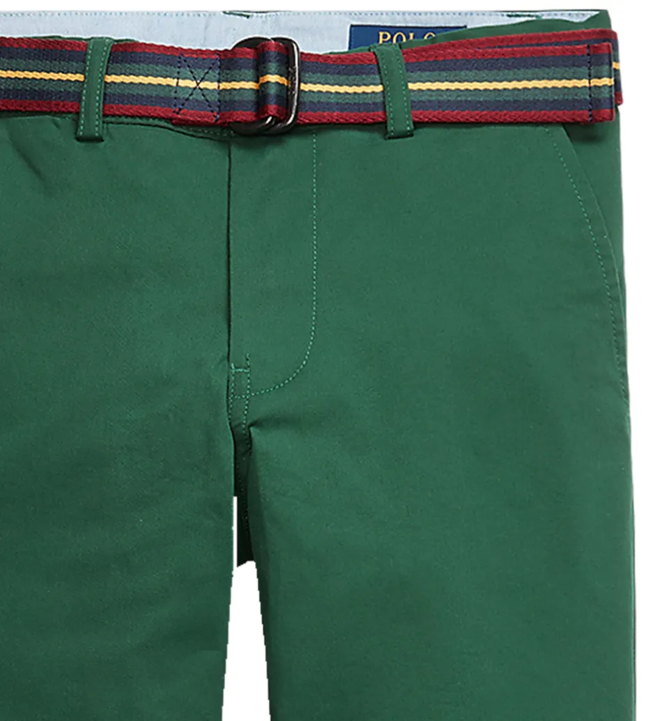Konfirmationstøj*Polo Ralph Lauren Bukser - Bedford - Grøn m. Bælte