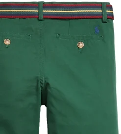Konfirmationstøj*Polo Ralph Lauren Bukser - Bedford - Grøn m. Bælte