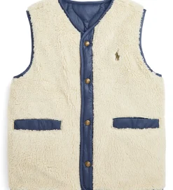 Dunveste Og Dyneveste*Polo Ralph Lauren Dunvest m. Fleece - Vendbar - Navy/Beige
